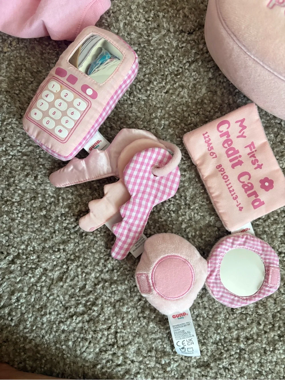 My First Purse Kids Plush Purse - Pink